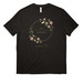 Laurel & Leaf Colored Logo, a Deep Black All-American Unisex Tee