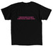 Empowered Women Empower Communities Shirt, a Black Classic Unisex Tee (back-view)