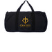 built through faith, a Black Day Tripper Duffel Bag (back-view)