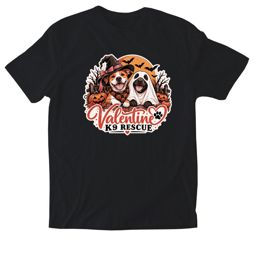 Halloween Merch, a Black Softstyle Cotton Tee