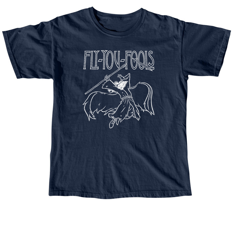 Fly You Fools - Tour Shirt, a True Navy Comfort Colors Unisex Tee