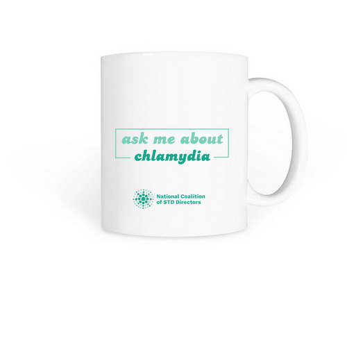 Ask Me Mug (Chlamydia), a White Coffee Mug
