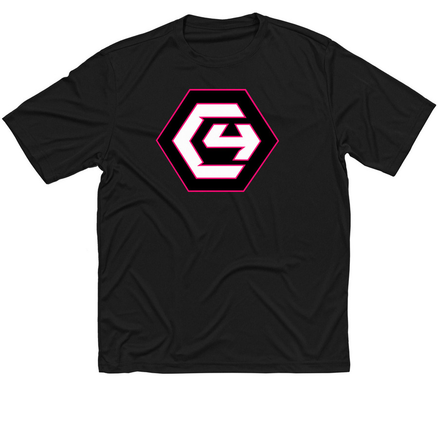 C4 UV Tops, a Black Classic Performance Tee