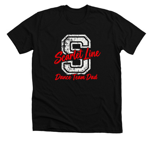 SLDT DAD, a Solid Black Blend Premium Unisex Tee