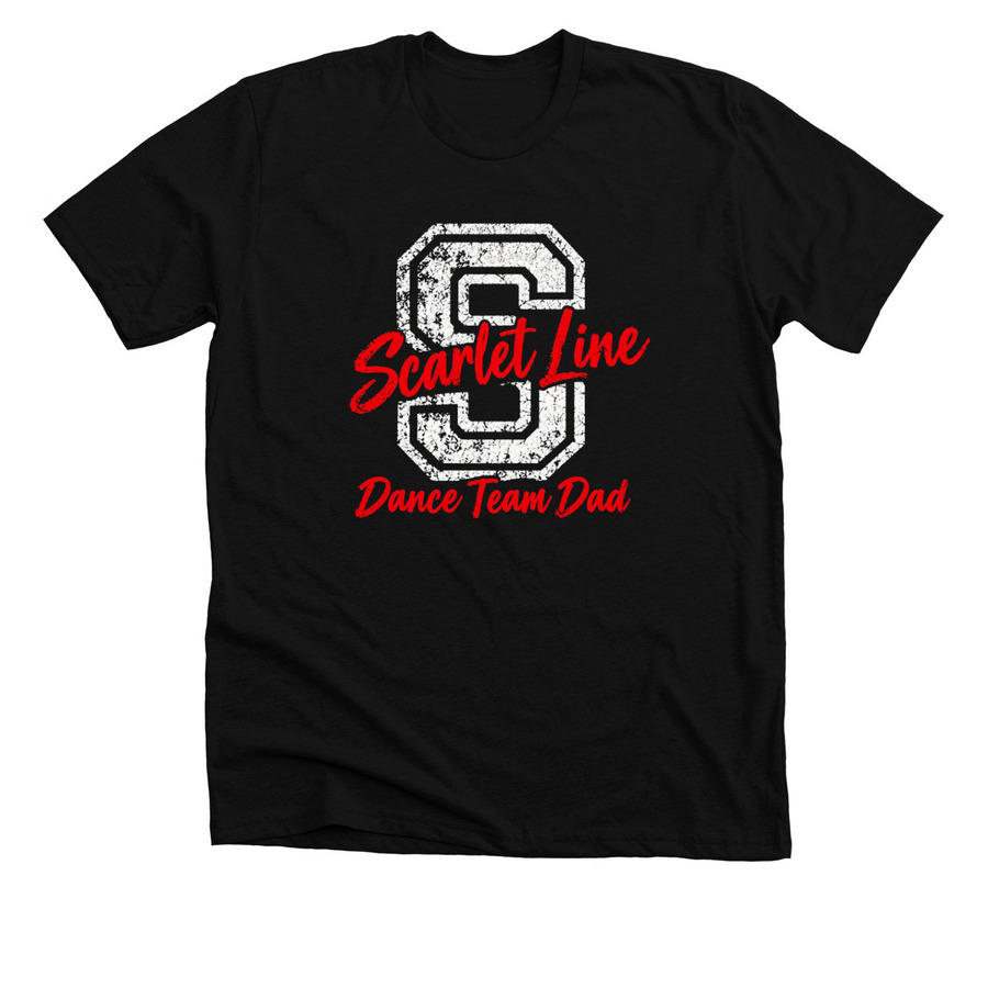 SLDT DAD, a Solid Black Blend Premium Unisex Tee