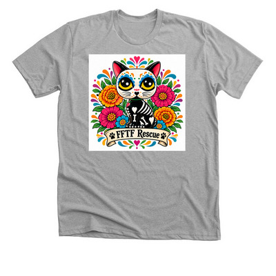 FFTF Cats, a Athletic Heather Premium Unisex Tee