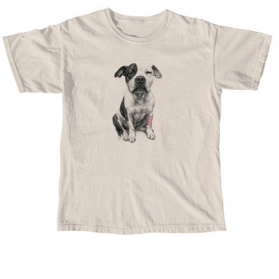 END DOGFIGHTING - LUCILLE, a Ivory Comfort Colors Unisex Tee