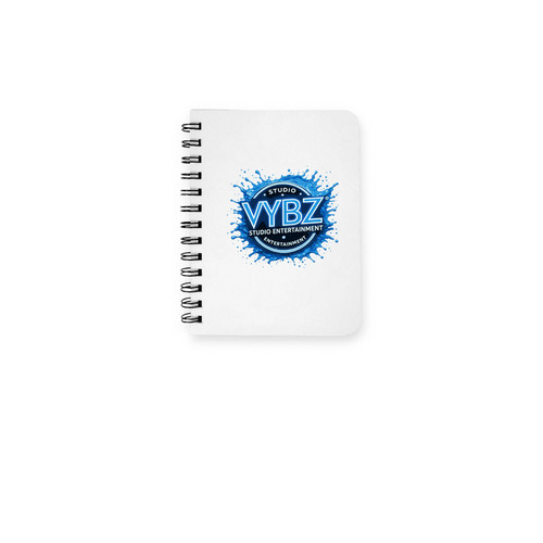 VYBZ STUDIO, a White Spiral Notebook
