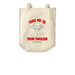 Take Me to Your Tweezer, a Natural Over-the-Shoulder Shopping Tote Bag
