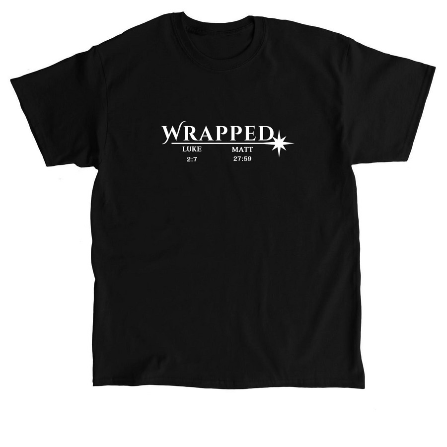 Wrapped, a Black Classic Unisex Tee