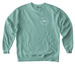 LFH, a Seafoam Comfort Colors Crewneck Sweatshirt