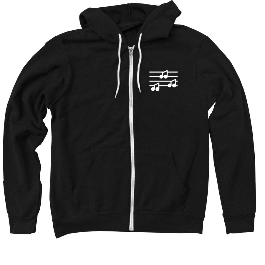 SPECIAL New Jersey Symphony Zip Up, a Black Zip Up Hoodie