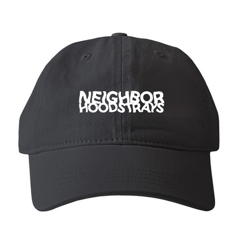 Wavy, a Black Printed Pigment Dye Baseball Cap