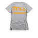 Beyond The Ashes, a Dark Heather Grey Women's Slim Fit Tee (back-view)