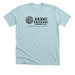 BBRC apparel- black logo, a Heather Ice Blue Premium Unisex Tee