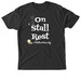 On Stall Rest, a Vintage Black Triblend Unisex Tee