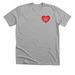 WILD at heart!, a Athletic Heather Premium Unisex Tee