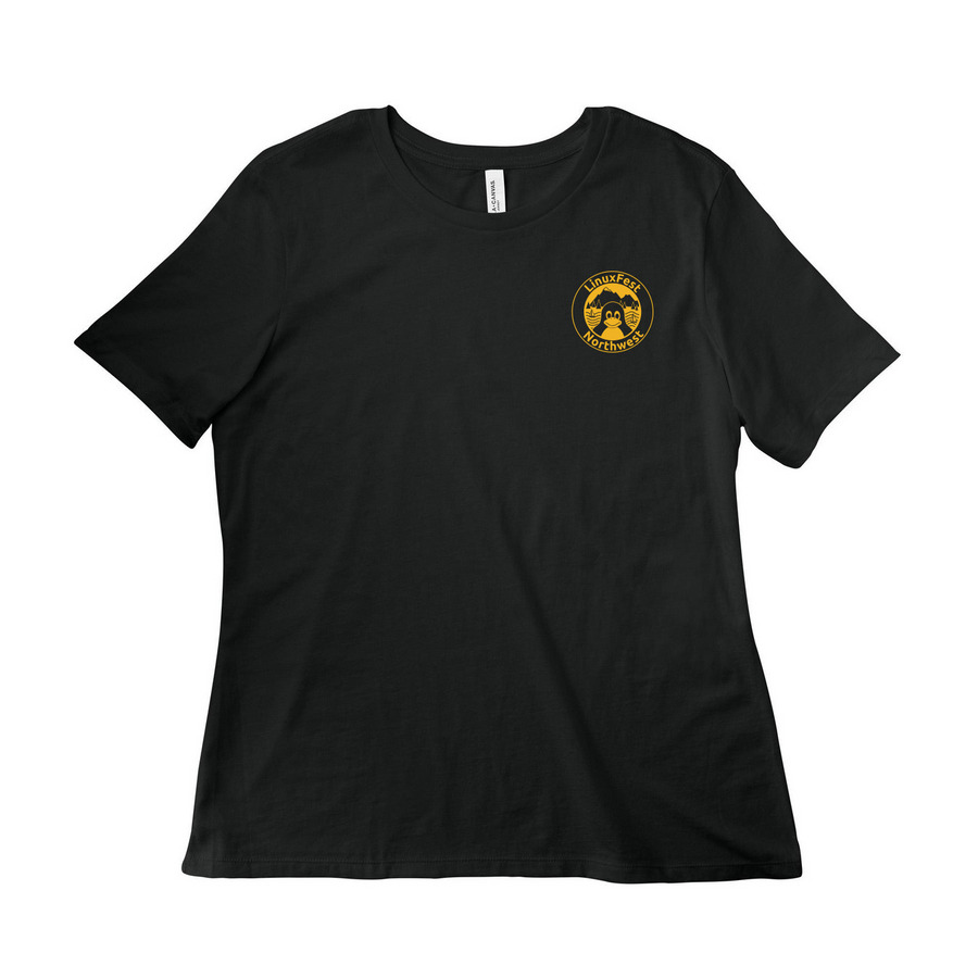 Back to ROOT - Terminal Amber, a Vintage Black Women?s Relaxed Cotton Tee