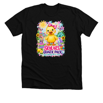 Skylar Rose Monroe?, a Solid Black Blend Premium Unisex Tee