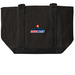 Logo Canvas Tote Bag, a Black/Black Large Two-Tone Canvas Tote Bag