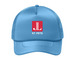 JLSP Logo Cap, a Carolina Blue Printed Foam Trucker Hat