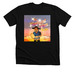 The Badland Blues Album Cover Tee, a Solid Black Blend Premium Unisex Tee