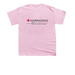 HAIRraising for Boston Children's Hospital, a Light Pink Youth Unisex Tee (back-view)