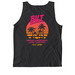 BILT Retro Summer Tank, a Black Comfort Colors Tank Top (back-view)
