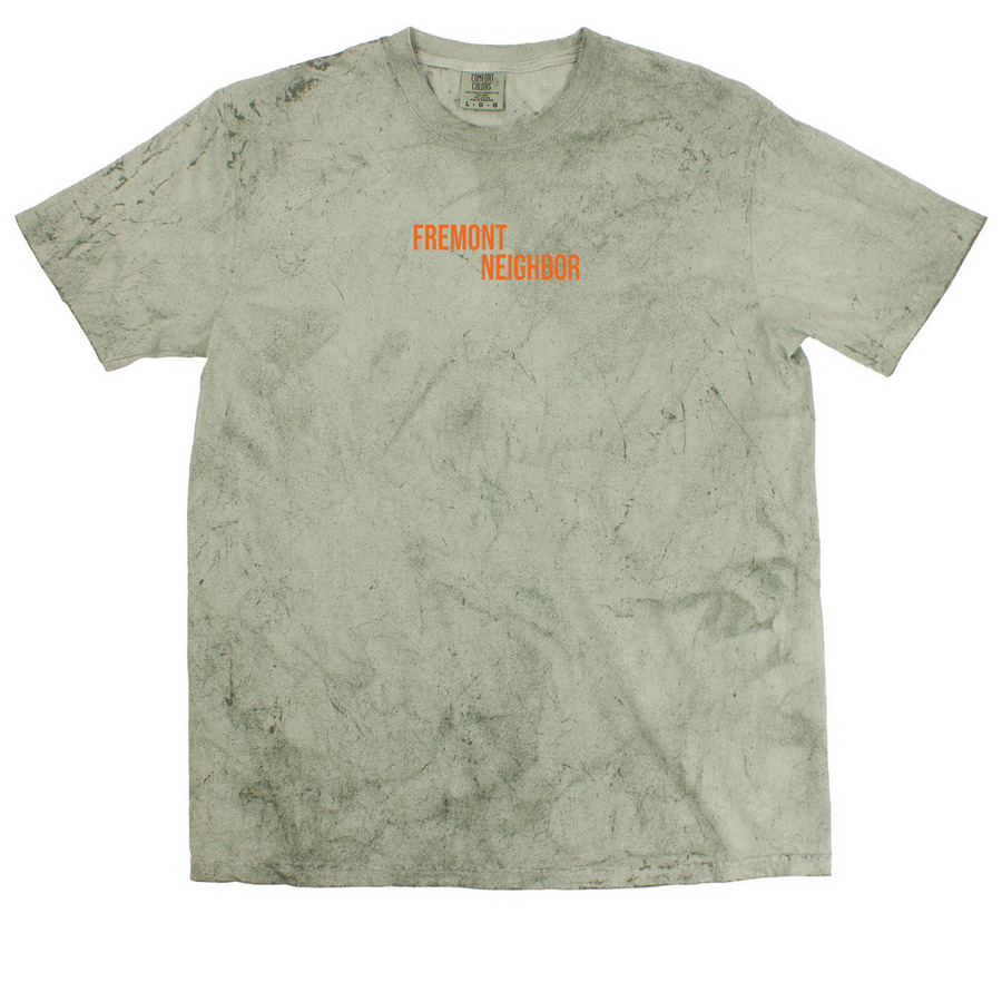 Fremont Neighbor - Founding Run, a Fern Comfort Colors Colorblast Tee