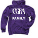 CGEA Family, a Purple Pullover Hoodie