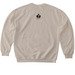 morning cup, a Sand Softstyle Crewneck Sweatshirt (back-view)