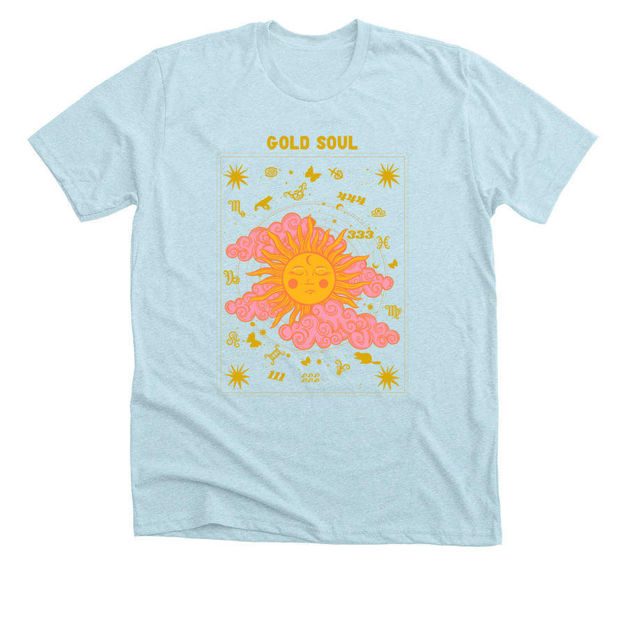 ??Synchronicity Shirts ??, a Heather Ice Blue Premium Unisex Tee