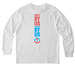 Built By Us Powered By Us Shirt, a White Stanley/Stella Unisex Creator 2.0 Long Sleeve Tee (back-view)