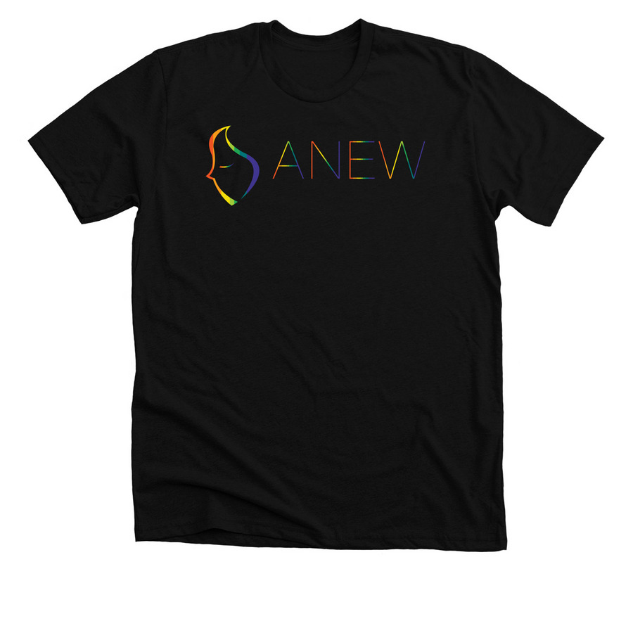 PRIDE shirts and tees, a Solid Black Blend Premium Unisex Tee