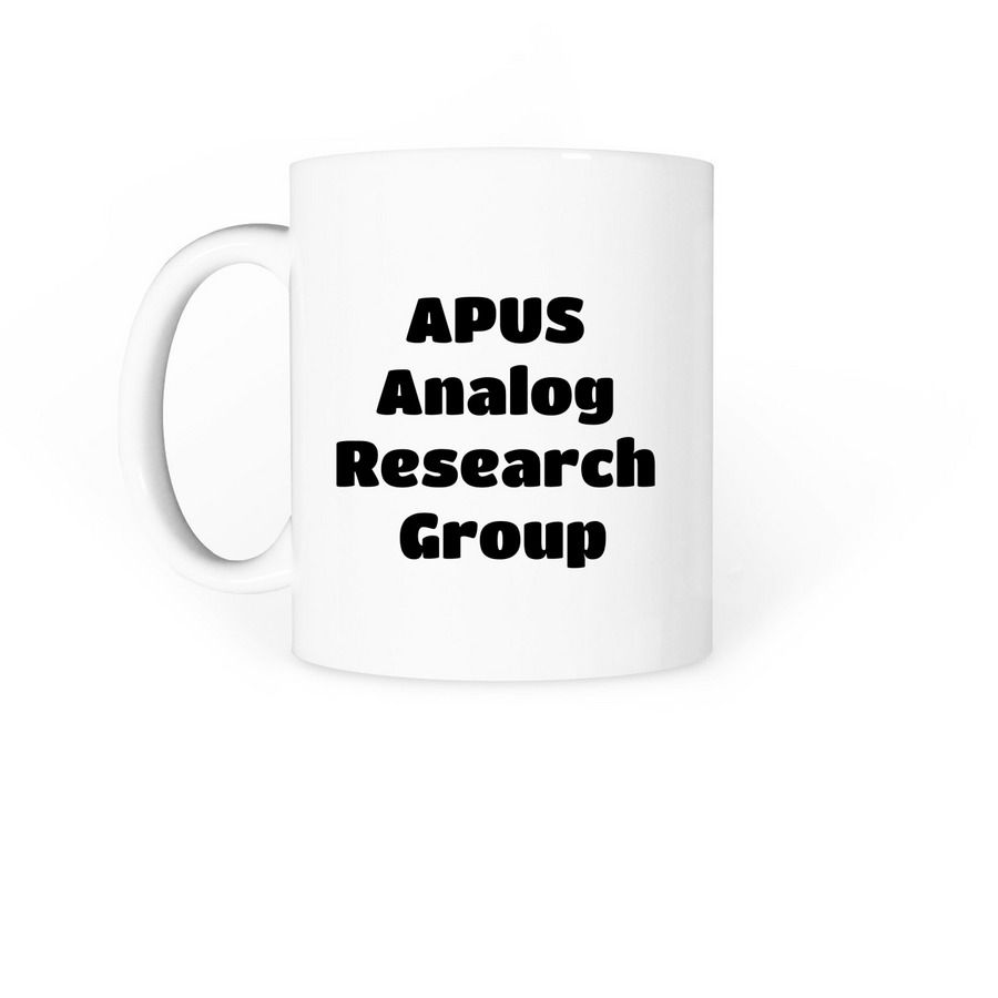 AARG Mug, a White Coffee Mug (back-view)