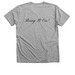 Kuzco, a Athletic Heather Premium V-Neck Tee (back-view)