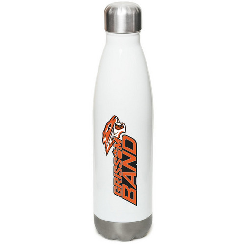 Grissom Bottle, a White Stainless Steel Water Bottle