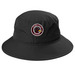 Ducks Logo Hats, a Black Printed UV Bucket Hat