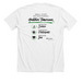 Liver Awareness Fundraiser 4, a Solid White Blend Premium Unisex Tee (back-view)