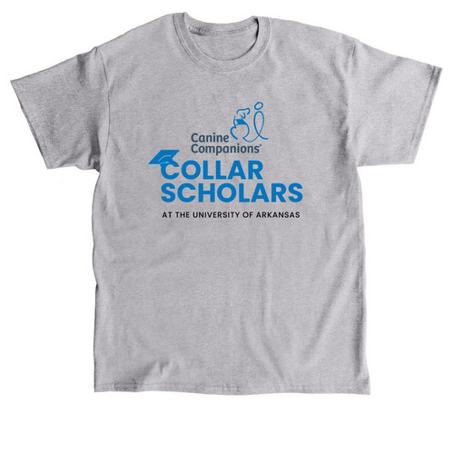 Collar Scholars UARK Logo, a Sport Grey Classic Unisex Tee
