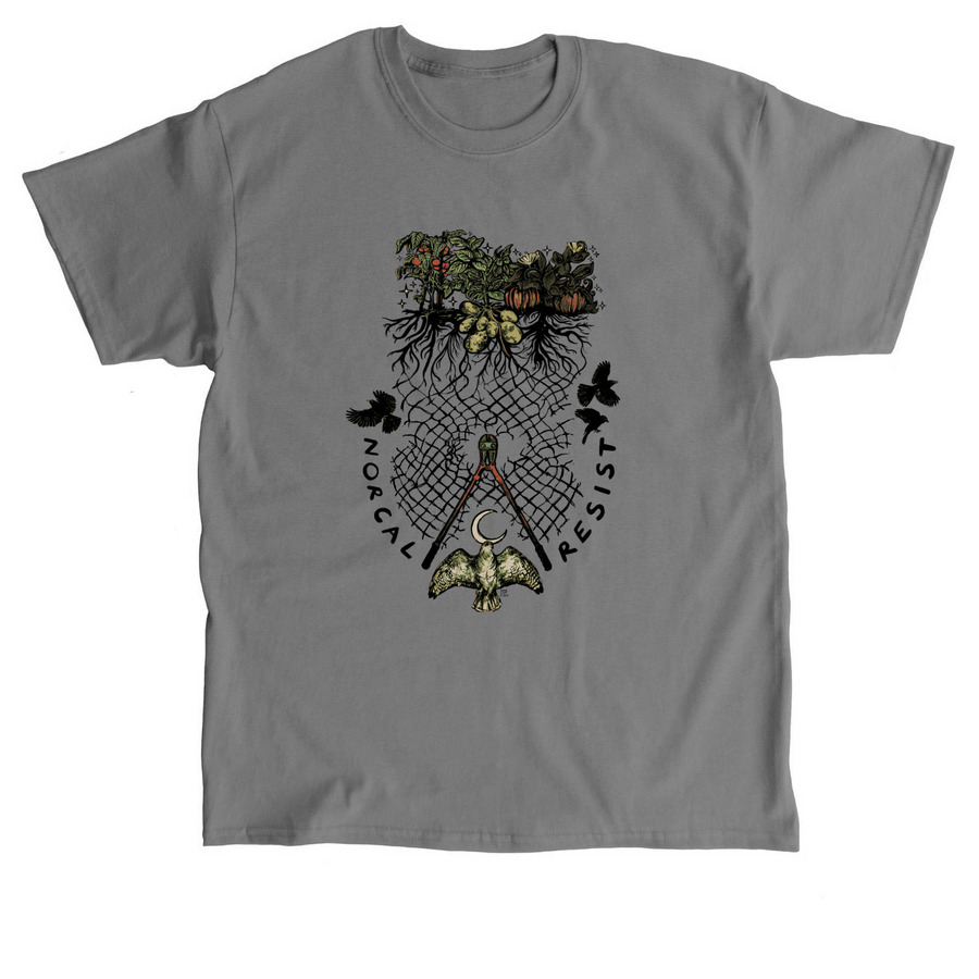 Liberation, Not Deportation, a Charcoal Classic Unisex Tee