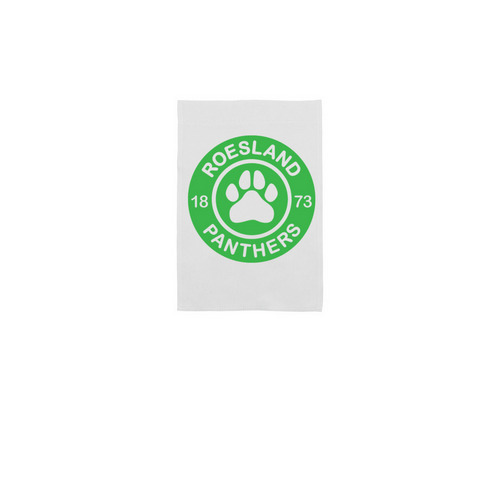 Classic Roesland Garden Flag, a White 12" x 18" Yard Flag