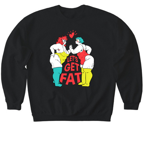 LGF, a Black Softstyle Crewneck Sweatshirt