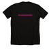 Courtney's Kids Adult Tees, a Solid Black Blend Premium Unisex Tee (back-view)
