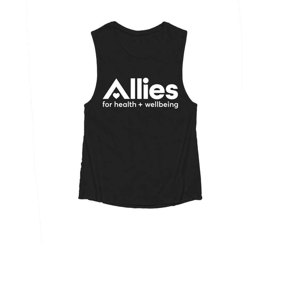 The Anitra tank, a Black Women's Muscle Tank