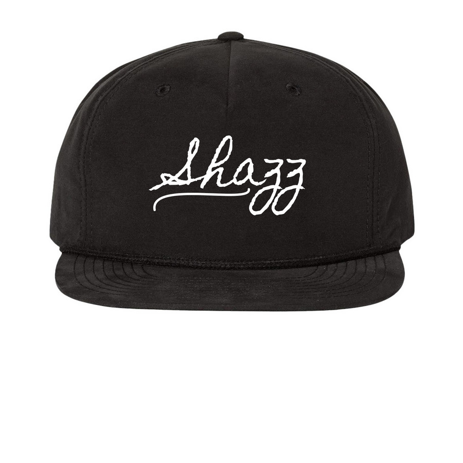 Shazz Hat&nbsp;, a Black Printed Umpqua Snapback Cap