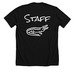 Winter is Coming 2023!!, a Solid Black Blend Premium Unisex Tee (back-view)
