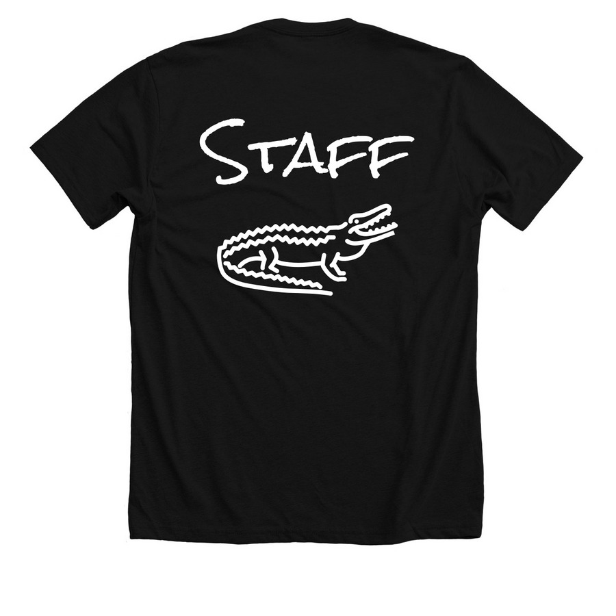 Winter is Coming 2023!!, a Solid Black Blend Premium Unisex Tee (back-view)