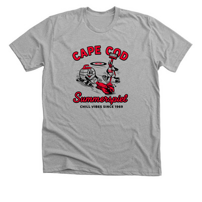 SummerSpiel 2026, a Athletic Heather Premium Unisex Tee