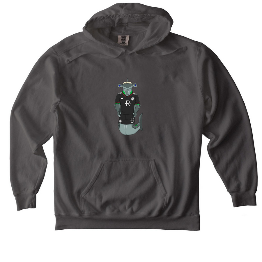 Raphi Hoodie, a Pepper Comfort Colors Pullover Hoodie